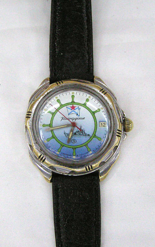 Rare - 1960`s Vostok Russian Military Komandirskie 17 Jewels Mechanical Watch