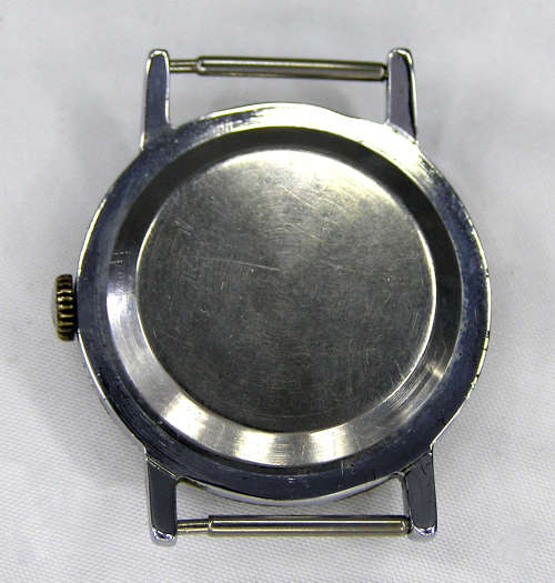 Rare - Russian Pobeda Silver and White Gent`s Watch