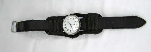Rare - Russian Pobeda Silver and White Gent`s Watch