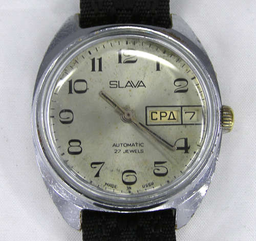 Rare - Russian Slava Mechanical Gent`s Watch