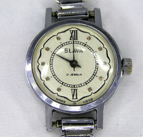 Rare - Russian Slava Mechanical Ladies` Watch