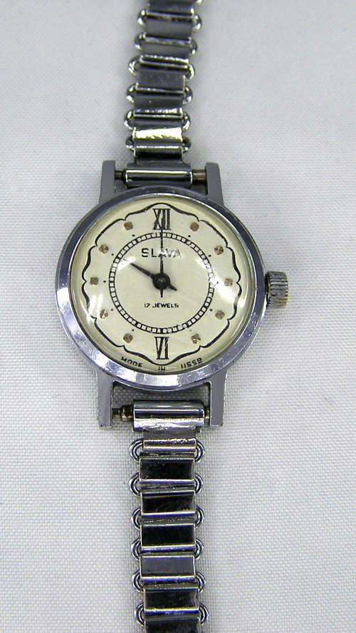 Rare - Russian Slava Mechanical Ladies` Watch