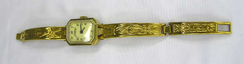 Rare - Russian Vympel Gold Tone Mechanical Ladies` Watch