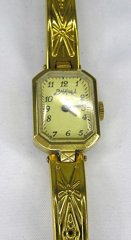 Rare - Russian Vympel Gold Tone Mechanical Ladies` Watch