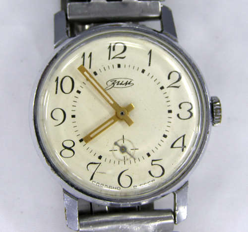 Rare - Russian ZIM Pobeda Gent`s Watch