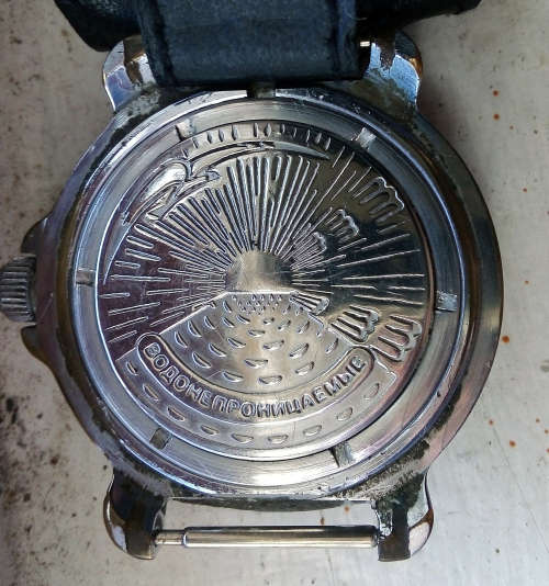 Rare - 1960`s Vostok Russian Military Komandirskie 17 Jewels Mechanical Watch