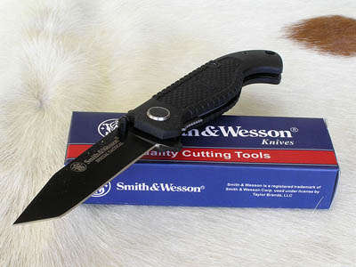 Smith & Wesson Black Special Tactical Tanto Knife