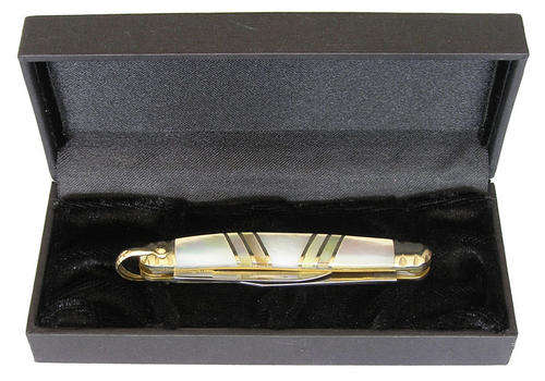 Imperial Schrade Custom Minuteman Mother Of Pearl Knife