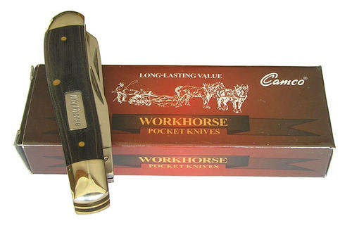 Camillus Camco Mini Trapper Knife G10 Micarta Handles