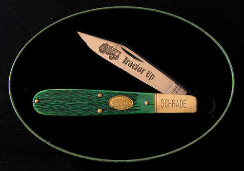 Schrade Barlow Knife in Tin Set