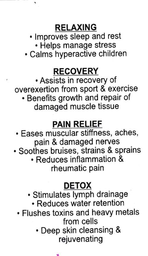 Namo Magnesium Mustard Bath Salts