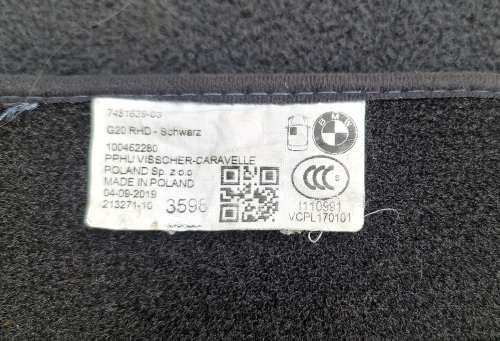 BMW G20 mats