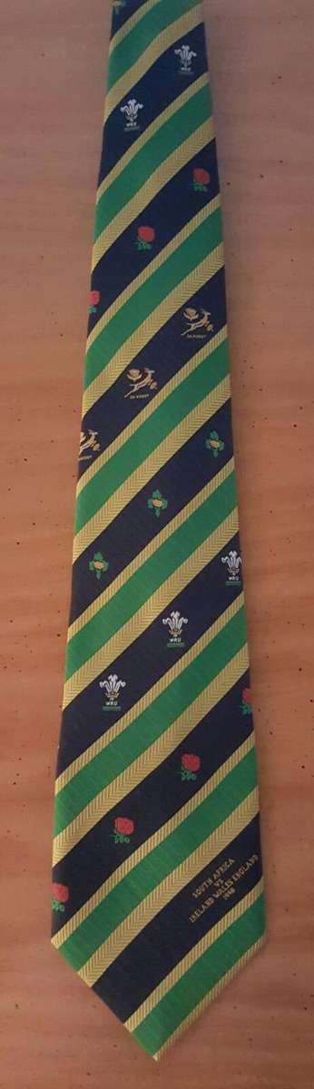 Rugby tie : SOUTH AFRICA vs IRELAND, WALES and ENGLAND : 1998