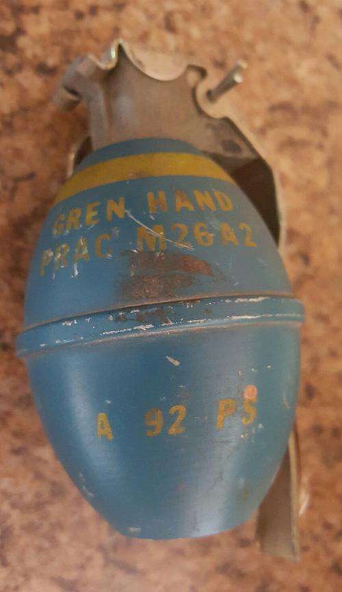 M26 PRACTICE HAND GRENADE - totally inert
