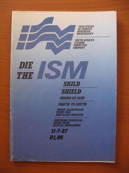 Official rugby programme - North vs South - 1987 - at Loftus Versveld in Pretoria
