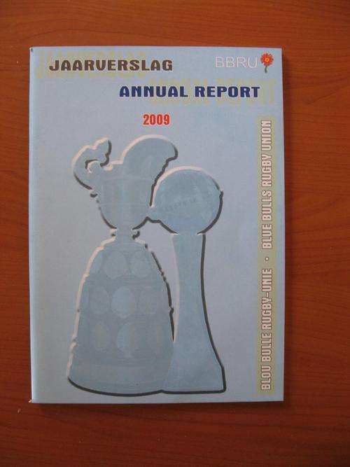 Blue Bulls Rugby Union Annual Reprt - 2009
