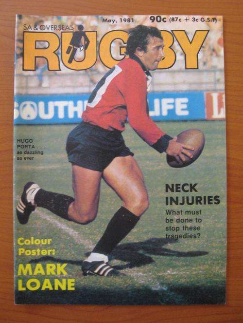 SA RUGBY MAGAZINE - MAY 1981