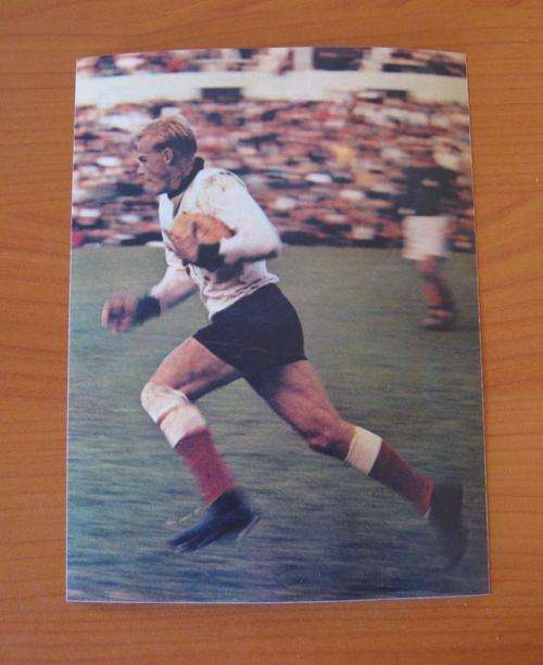 Gloss A5 size photo (150mm x 200mm) of former Springbok rugby player TRIX TRUTER