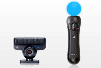 Sony PlayStation Move (PS3): PS Eye Camera, Motion Controller + Games