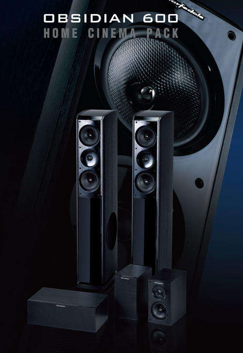 Wharfedale Obsidian 600 Blackwood Speaker System