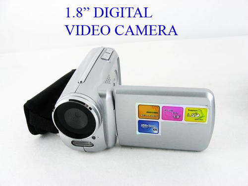 1.8 inch color screen mini digital video camera 4 x digital zoom