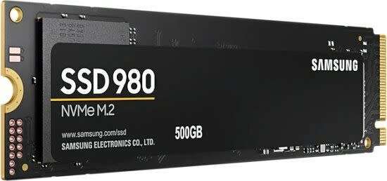 Samsung 980 500GB M.2 PCI-e 3.0 NVMe SSD