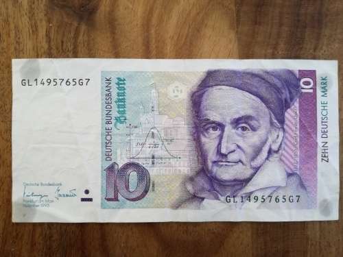 German 10 Deutsche Mark