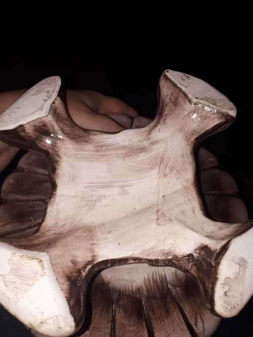 Decorative Vase in Capodimonte Style by Bassano