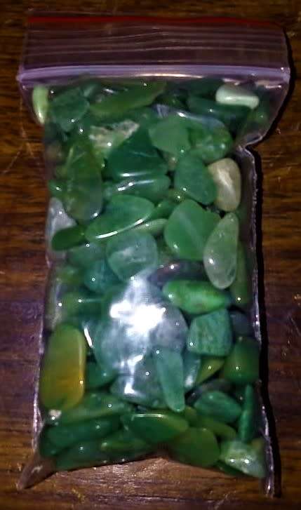 Aventurine tumblestones - 40g. Size small.