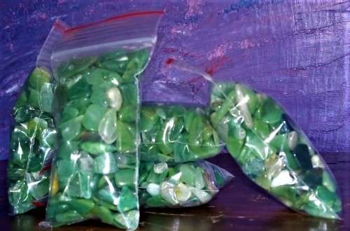 Aventurine tumblestones - 40g. Size small.