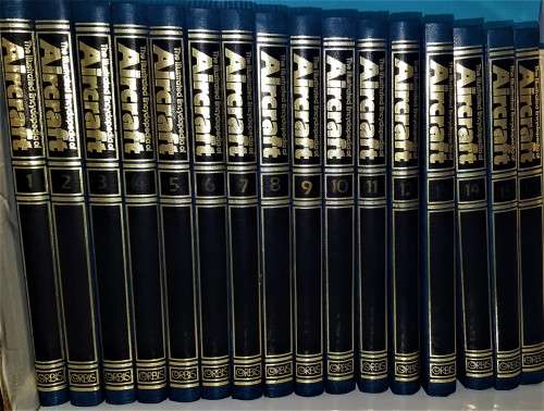 The Illustrated Encyclopedia of Aircraft, 16 bound Volumes + Unbound Issues, By Orbis Publishing