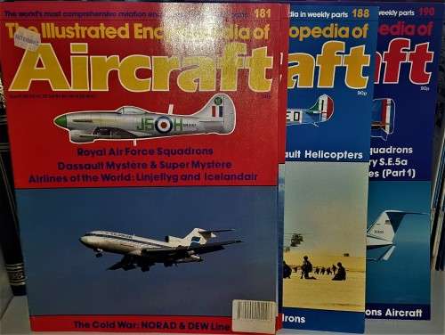 The Illustrated Encyclopedia of Aircraft, 16 bound Volumes + Unbound Issues, By Orbis Publishing