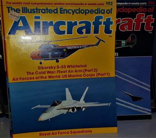 The Illustrated Encyclopedia of Aircraft, 16 bound Volumes + Unbound Issues, By Orbis Publishing