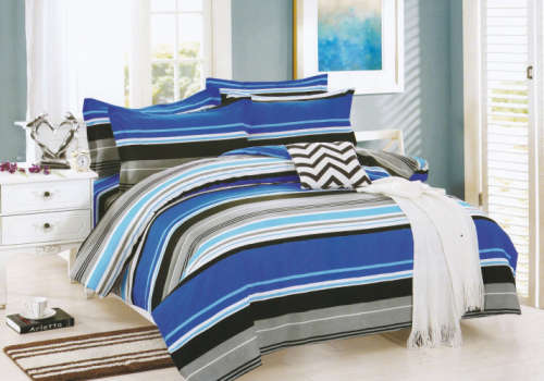 6 Piece Microfiber Duvet Cover Set - Queen