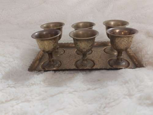 Copper Goblet  (set of 6 )
