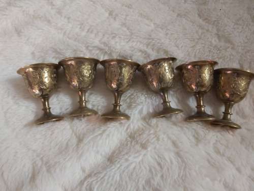 Copper Goblet  (set of 6 )