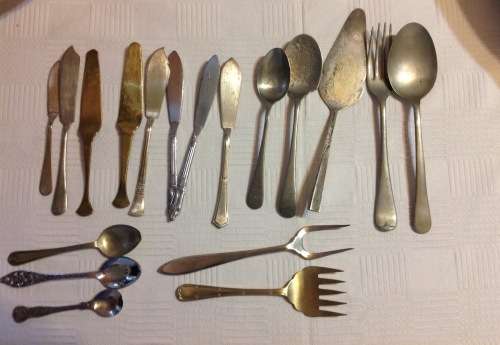 Lot Silver plated Cutlery  (EPNS. & )