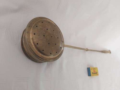 Antique Brass Bed Warmer