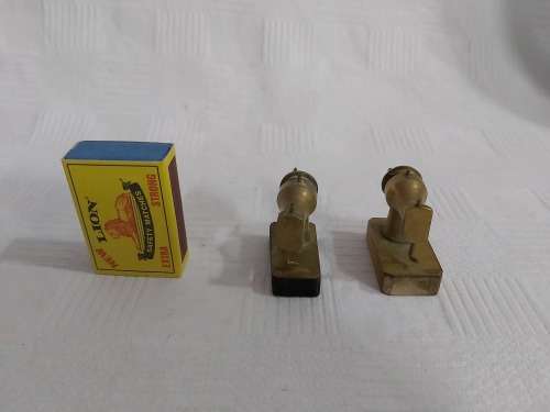 Printers tray miniature brass sewing machine ( X2 ITEMS )