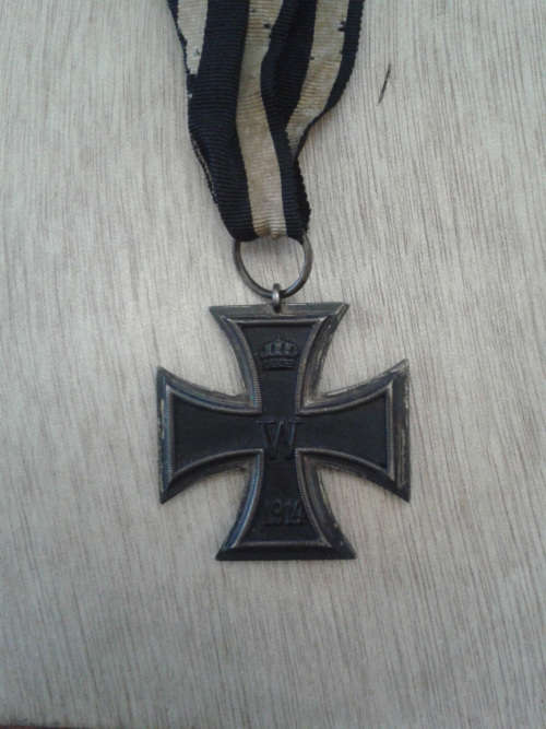 WW1 German Iron Cross 2nd class, Original,