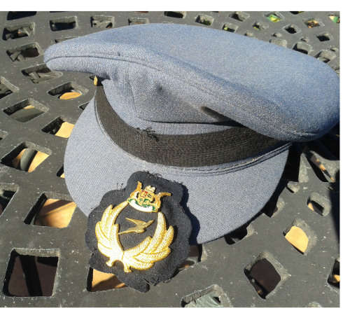 South African Airways cap and badge