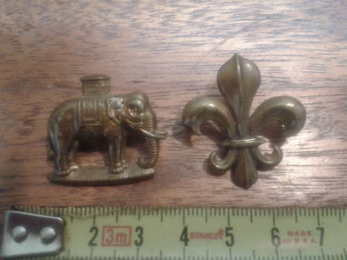 WW2 British badges x2