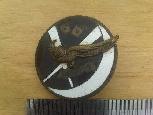 WW2 31 Squadron SAAF pin, Large variant, original, brooch intact, good condition