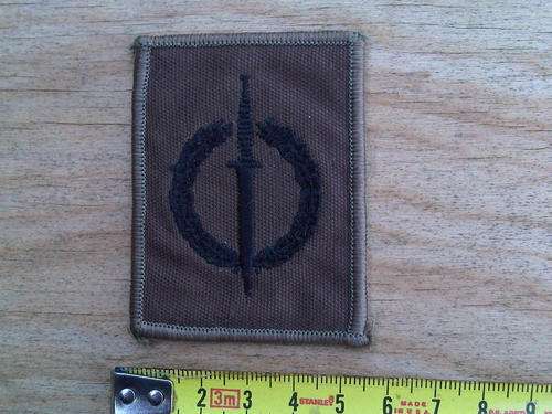 SADF Recce Operator cloth badge, late 1980's guaranteed original