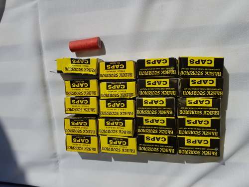 Black Scorpion Clap Gun caps rolls