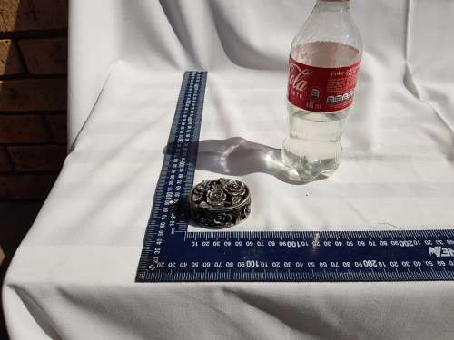 Tiffiny style Jewelery/ring box lot1 Roses