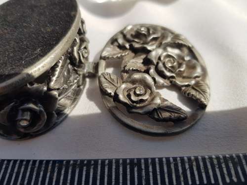 Tiffiny style Jewelery/ring box lot1 Roses