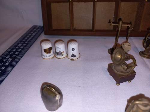 Printers tray and Brass ornamental lot