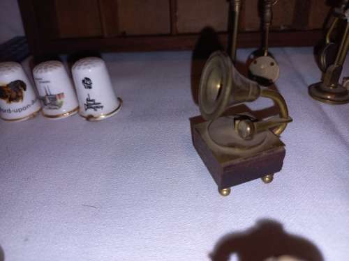 Printers tray and Brass ornamental lot