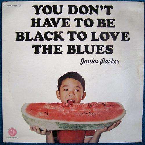 JUNIOR PARKER - YOU DON'T HAVE TO BE BLACK TO LOVE THE BLUES - GM 502 - LP in Picture Sleeve
